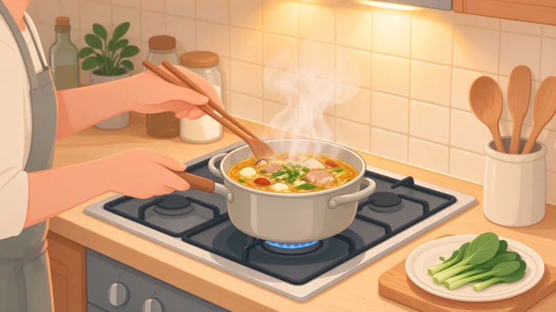 一个人做饭的仪式感：周末花两小时炖一锅汤