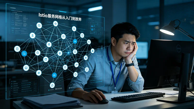 Istio服务网格从入门到放弃，我经历了什么