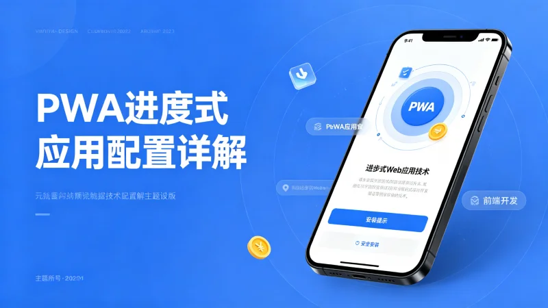 PWA渐进式应用配置详解：从基础到高级