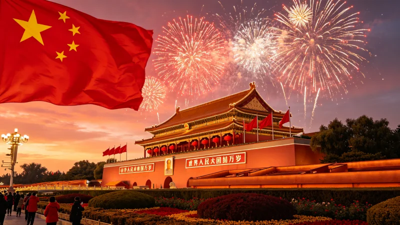 国庆回家：高速堵了八个小时