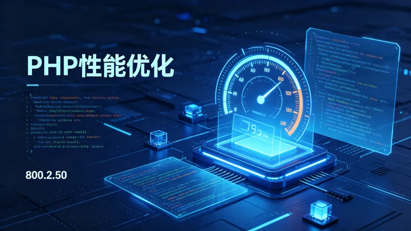 PHP性能优化实战：从代码到服务器的全方位优化