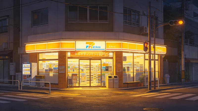 记录：深夜的便利店，是城市里最温暖的地方