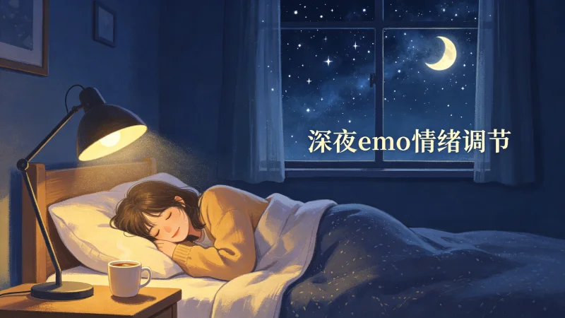 深夜emo的时候，我是怎么度过的（个人感悟）