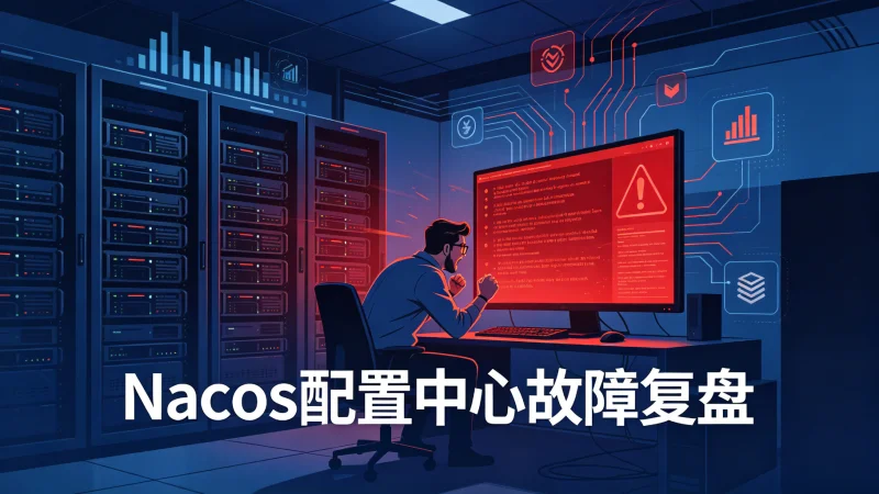 Nacos配置中心故障复盘：一次惊心动魄的经历