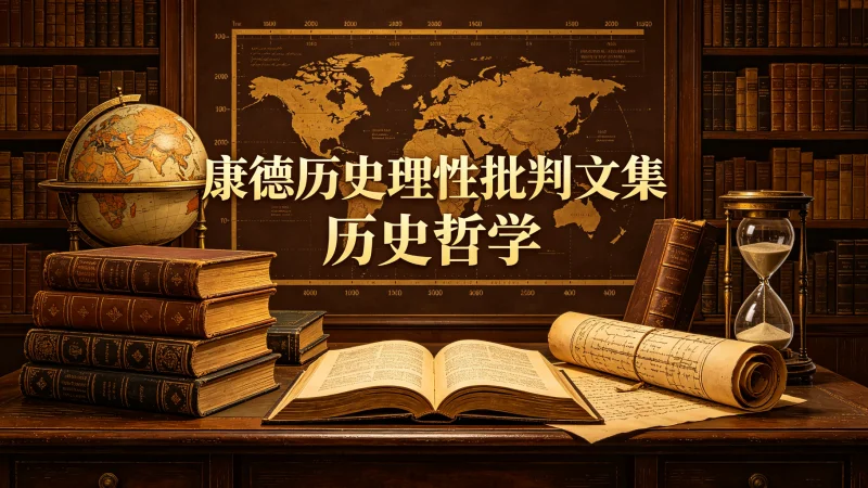 《历史理性批判文集》：历史哲学领域的必读书
