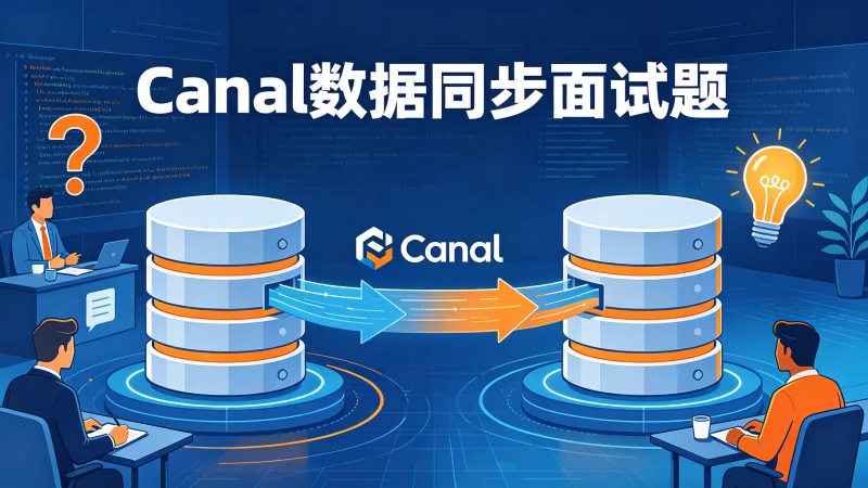 数据同步Canal面试题：我被问到的那些问题