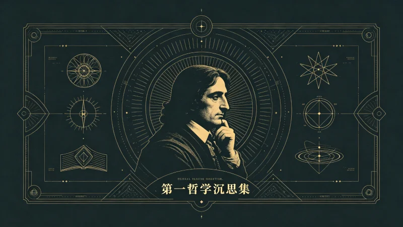 《第一哲学沉思集》读书笔记：这本书改变了我的哲学