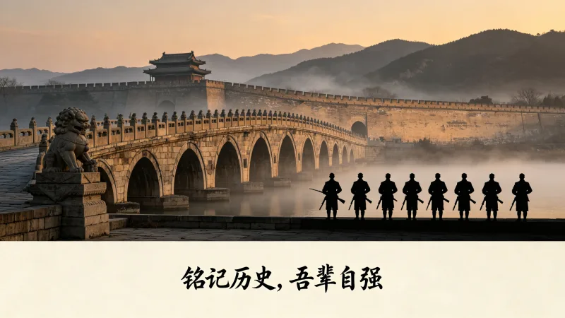 七七事变78周年：铭记历史，勿忘国耻，珍惜和平