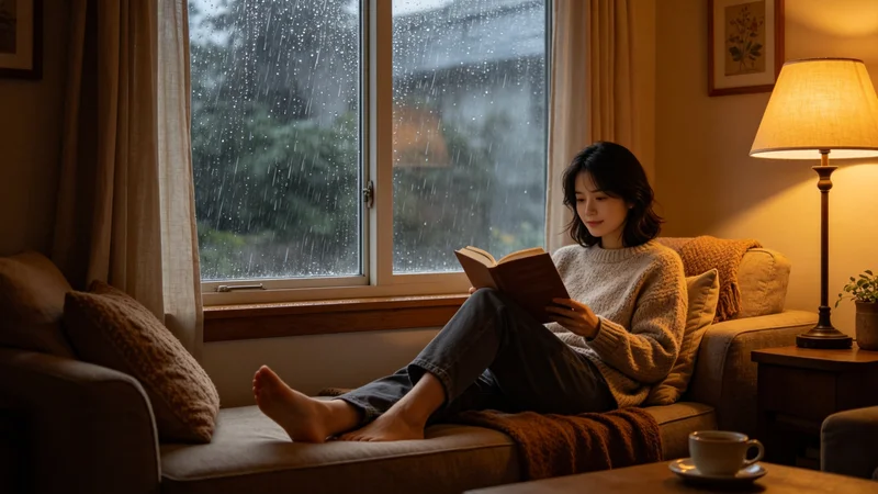分享：下雨天，我喜欢待在家里看书（真实经历）
