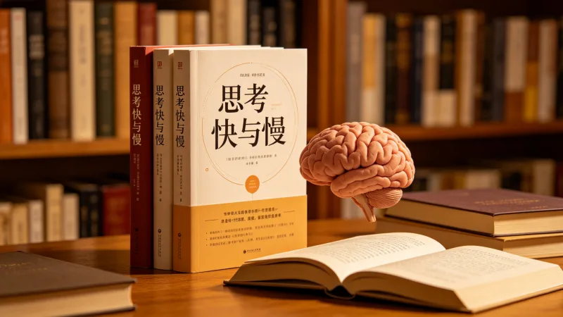 《思考，快与慢》：认识人类思维的两套系统与认知偏差