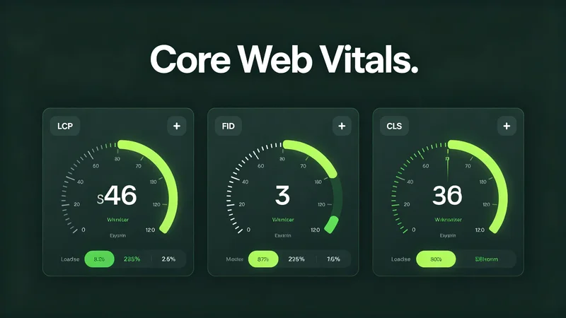 Core Web Vitals性能优化实战：从慢到快