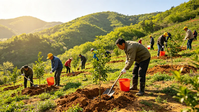 植树节：3月12日，种下希望