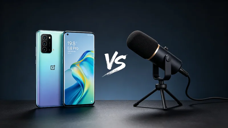 一加8 Pro vs 麦克风：谁更值得入手