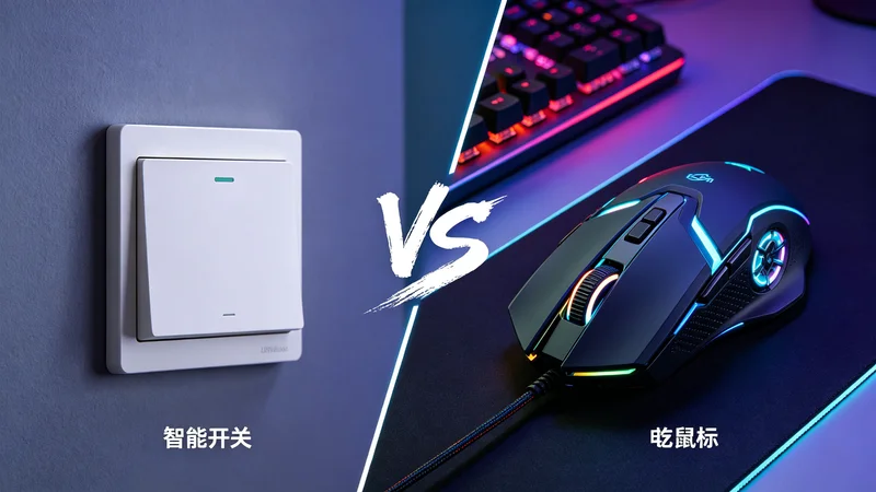 智能开关 vs 游戏鼠标：谁更值得入手