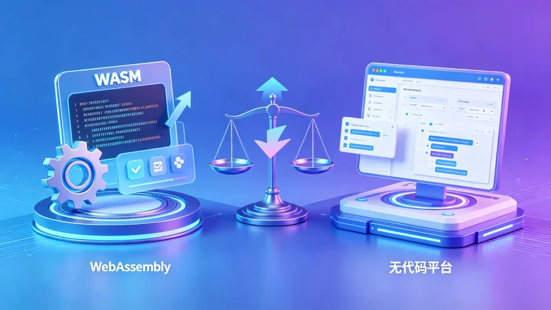 WebAssembly实战 vs 无代码平台：到底该选哪个