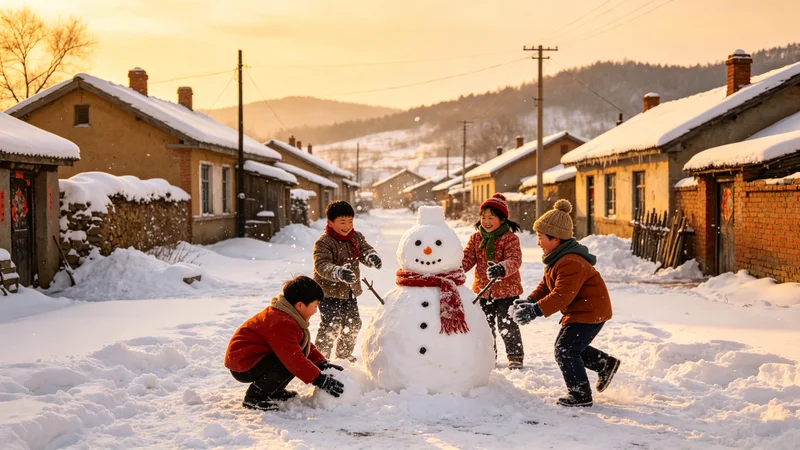 记录：下雪天，我想起了小时候的冬天