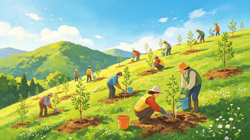 植树节：3月12日，种下希望