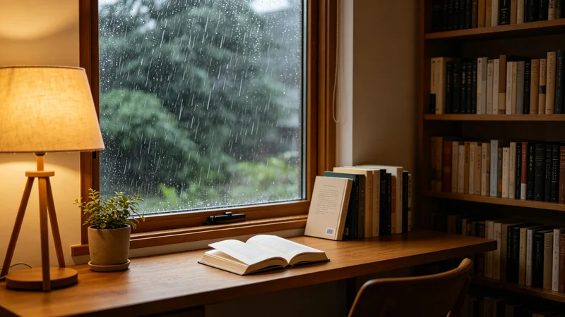 下雨天，我喜欢待在家里看书（个人感悟）