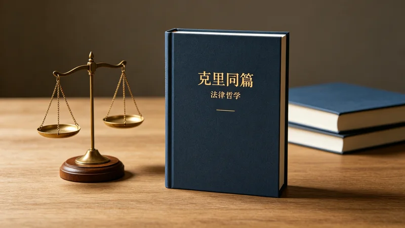 《克里同篇》：法律哲学领域的必读书