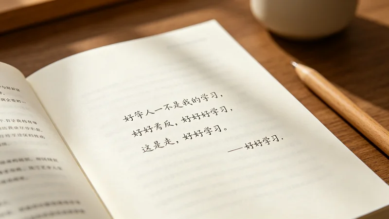 《好好学习》金句摘抄：这些话让我醍醐灌顶