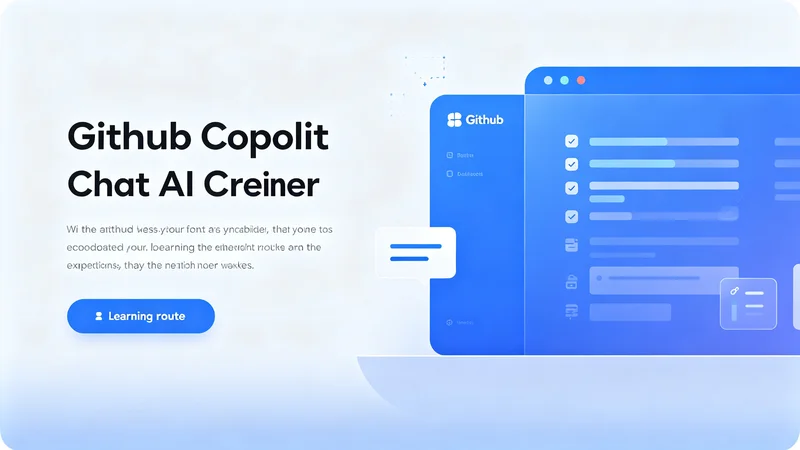 GitHub Copilot Chat学习路线：我是怎么入门的