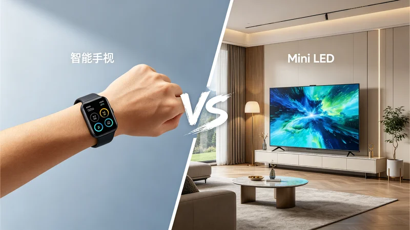华为手环10 vs Mini LED电视：谁更值得入手