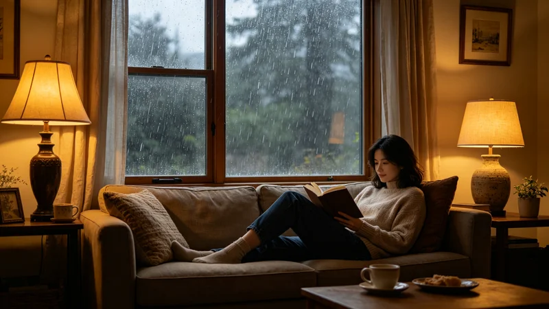 下雨天，我喜欢待在家里看书（真实经历）