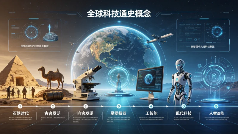 《全球科技通史》核心观点梳理：三分钟读懂这本书