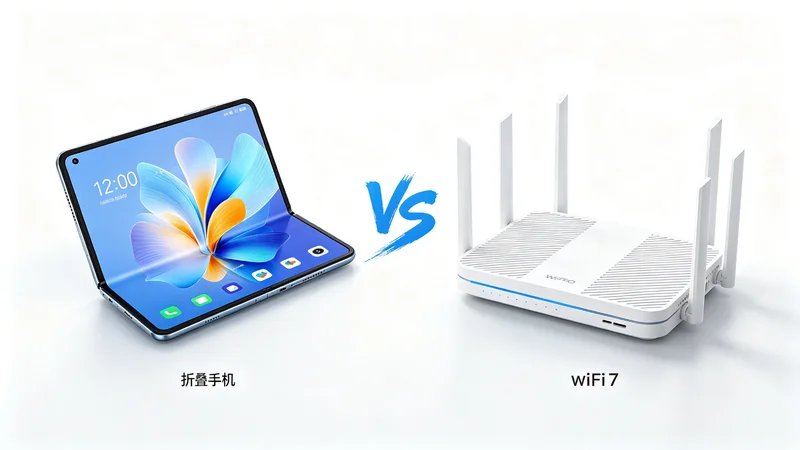 OPPO Find N5 vs 路由器WiFi 7：谁更值得入手