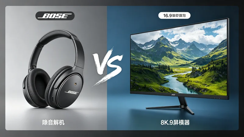 Bose vs 8K显示器：谁更值得入手