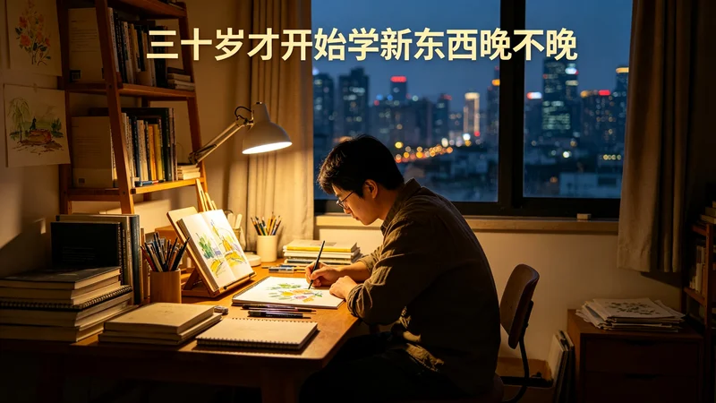 随笔：三十岁才开始学新东西，晚不晚