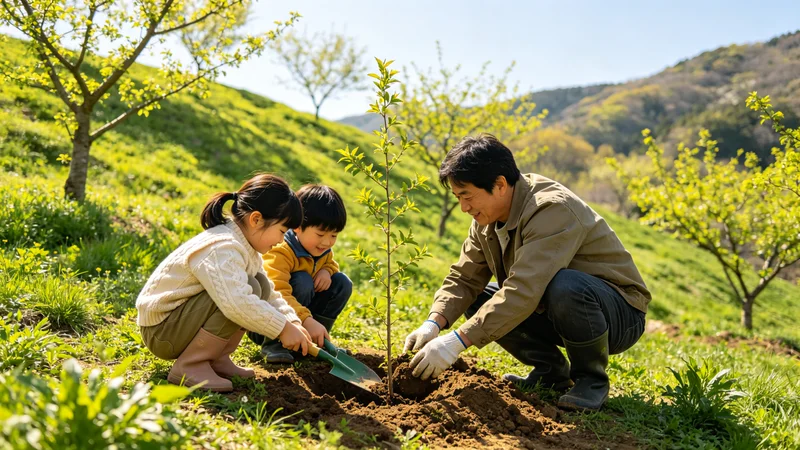 植树节：3月12日，种下希望