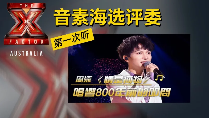 2026年第14周：《情是何物》- X音素评委总账号