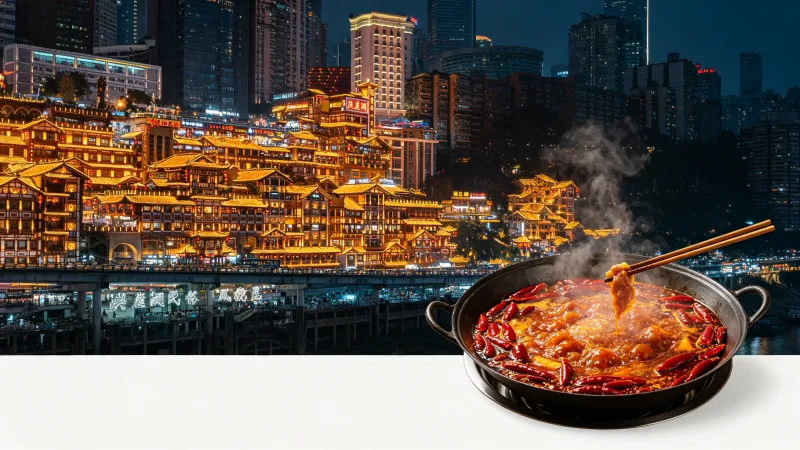 重庆旅行，火锅和夜景让我流连忘返