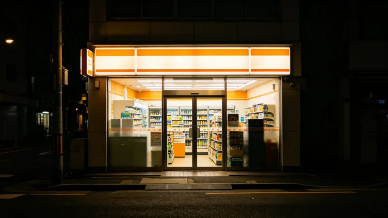 深夜的便利店，是城市里最温暖的地方