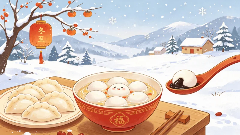 冬至加班：妈妈的电话和温暖的饺子